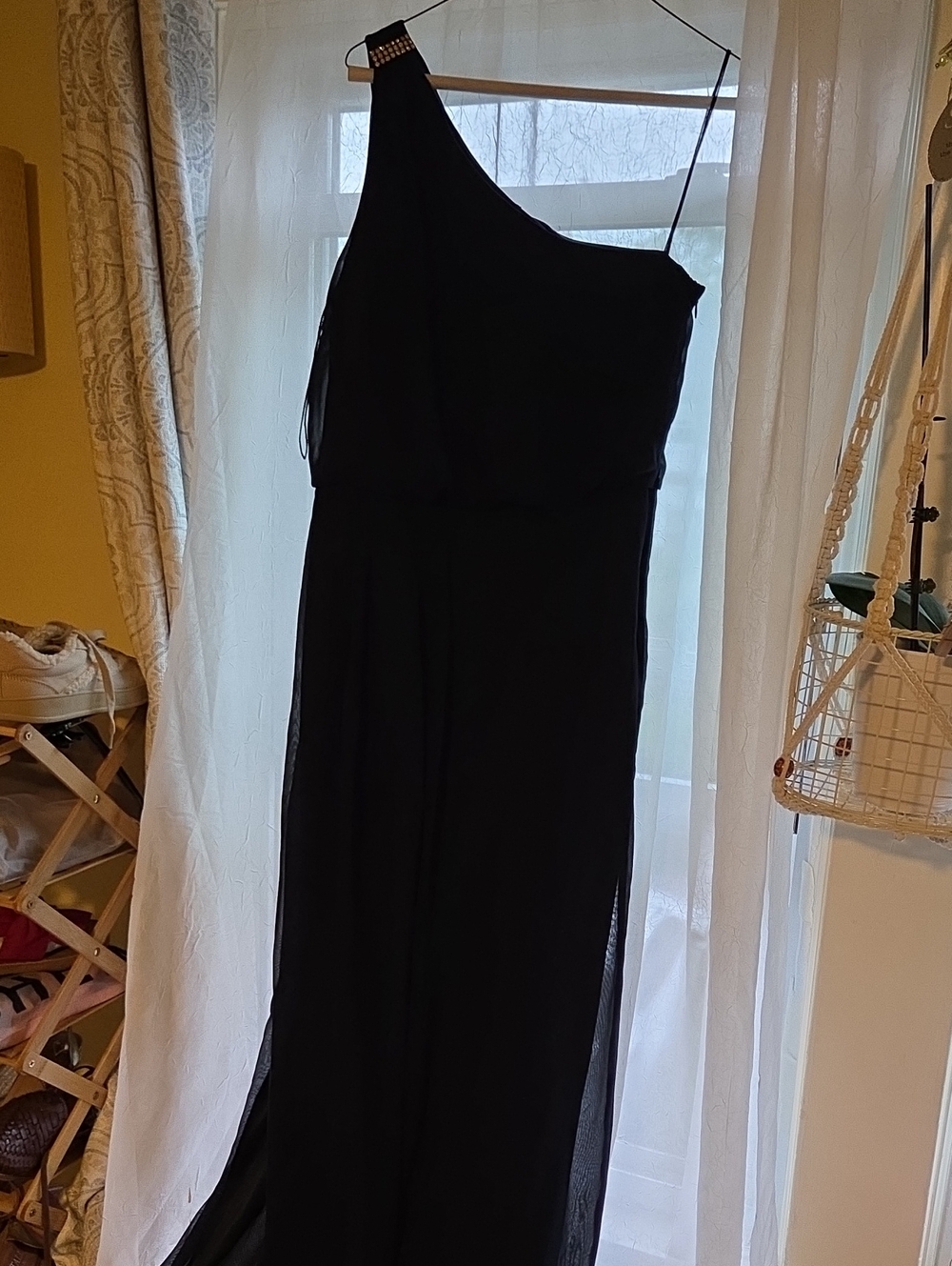 Classic Blue Maxi Skirt - Elegant Lightweight Layer